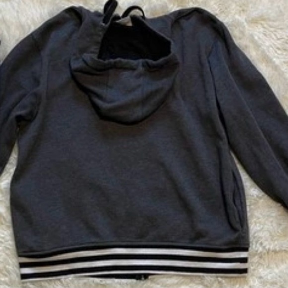 Disney Jack Skellington Hoodie Zip Up Goth Nightmare Before Christmas Medium - Picture 4 of 10